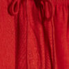 Petite Red Linen Trousers