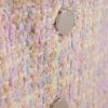 Pink Boucle Collared Halter Neck Waistcoat
