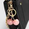 Pink Cherry Bag Charm