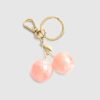 Pink Cherry Bag Charm