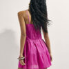 Pink Cornelli Mini Beach Dress