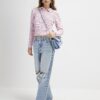 Pink Daisy Cardigan
