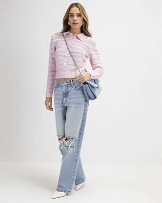 Pink Daisy Cardigan Pink Daisy Cardigan