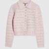 Pink Daisy Cardigan