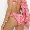 Pink floral High Rise bikini bottoms