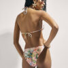 Pink Floral Tie Side Bikini Briefs