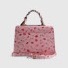 Pink Jadore Charm Scarf Tote Bag