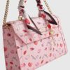 Pink Jadore Charm Scarf Tote Bag
