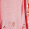 Pink Long Sleeve Embroidered Beach Shirt