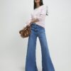 Pink Long Sleeve Knitted Top