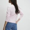 Pink Long Sleeve Knitted Top