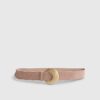 Pink Moon Buckle Waist Belt