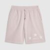 Pink Oversized Fit Pink Lisiere Shorts
