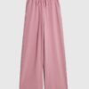 Pink Premium Wide Leg Joggers