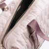 Pink Quilted Holdall Bag