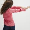 Pink Satin Long Sleeve Slim Fit Shirt