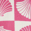 Pink Shell Print Textured Bikini Bottoms