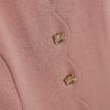 Pink Short Sleeve Scallop Trim Mini Dress Pink Short Sleeve Scallop Trim Mini Dress