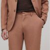 Pink Skinny Fit Suit Trousers