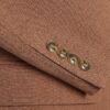 Pink Skinny Fit Textured Suit Jacket