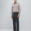 Pink Slim Fit Long Sleeve Shirt