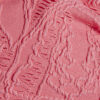 Pink Texture Shell Bandeau Bikini Top