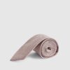 Pink Twill Tie