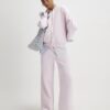 Pink Wide Leg Joggers