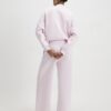 Pink Wide Leg Joggers