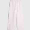 Pink Wide Leg Joggers