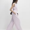 Pink Wide Leg Trousers