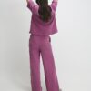 Pink Wide Leg Trousers