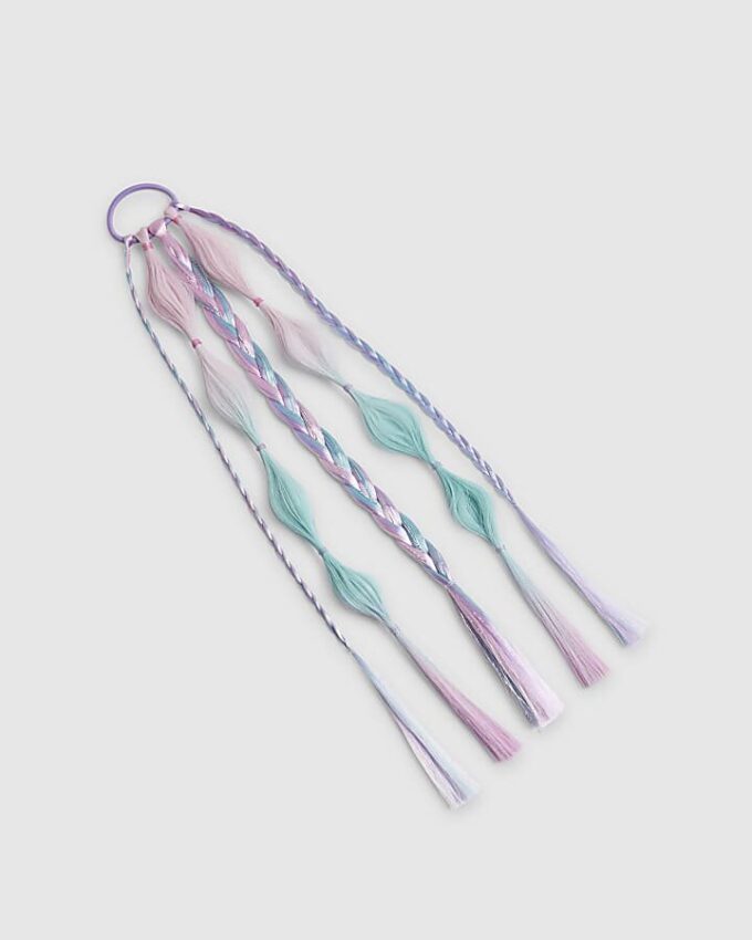 Purple Mermaid Fake Hair Pony
