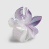 Purple Ombre Floral Hair Claw