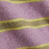 Purple Short Sleeve Striped Jumper