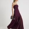 Red Bandeau Bodycon Maxi Dress