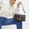 Red Bar Front Clutch Bag