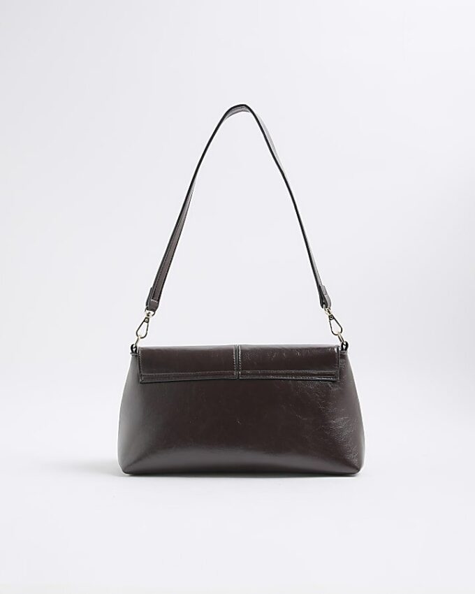Red Bar Front Clutch Bag
