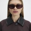 Red Batwing Sleeve Barn Jacket