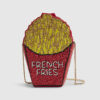 Red Beaded French Fries Cross Body Bag