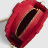 Red Beaded French Fries Cross Body Bag