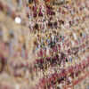 Red Boucle Sleeveless Fringed Waistcoat
