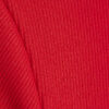 Red Fitted Ribbed T-shirt