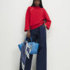 Red High Neck jumper