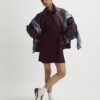Red Knot Side Mini Dress