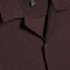 Red Muscle Fit Ring Snap Shirt