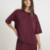 Red Premium Short Sleeve Boxy T-Shirt