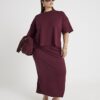 Red Premium Short Sleeve Boxy T-Shirt