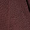 Red Skinny Fit Textured Suit Jacket