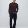 Red Slim Fit Jumper